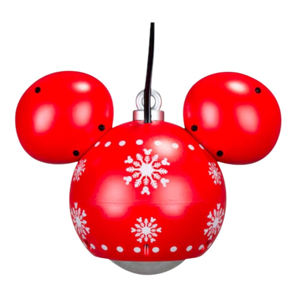 Gemmy Disney Mickey Mouse Whirl-A-Motion Christmas‎ Projection Ornament 9.6" - Picture 3 of 8